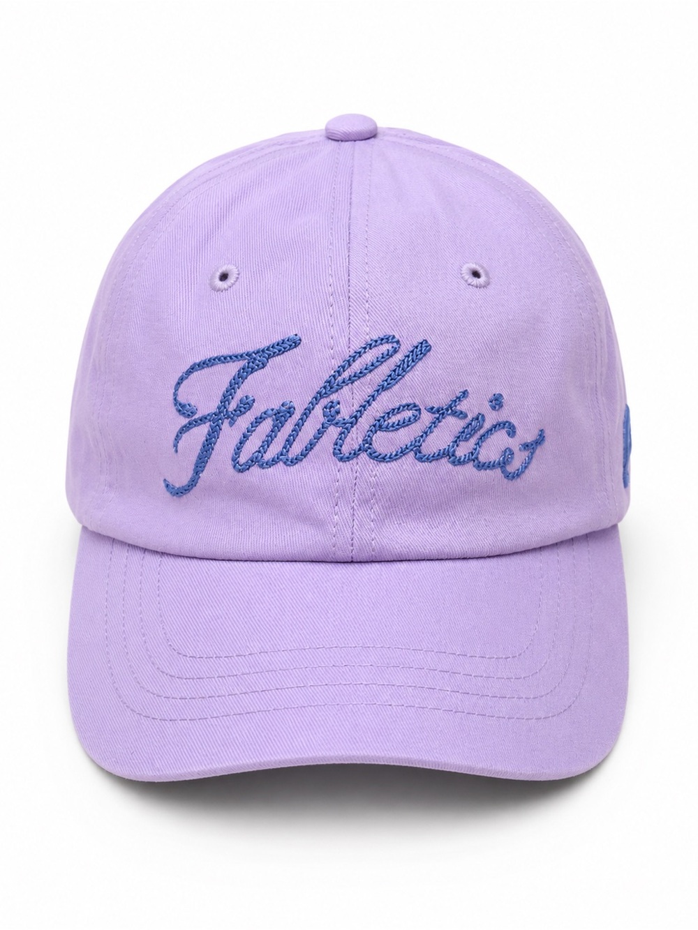 Fabletics Lavender Embroidered Logo Baseball Cap Adjustable Hat Like New